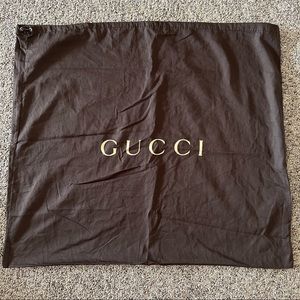 HUGE Authentic Gucci Dust Bag 23”x26”